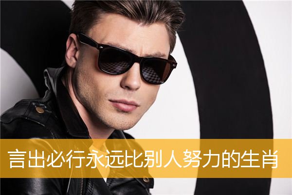 言出必行永远比别人努力的生肖