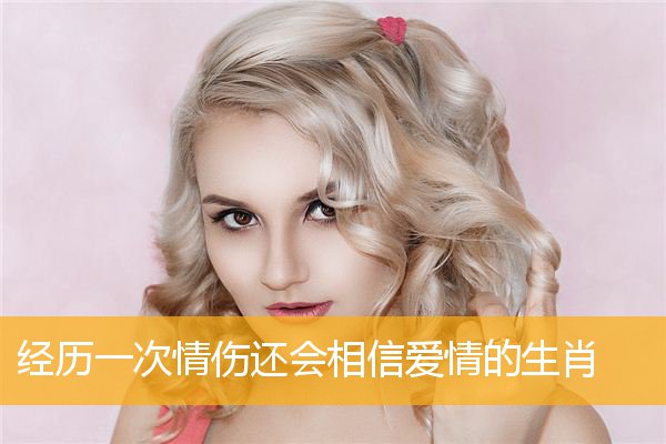 经历一次情伤还会相信爱情的生肖