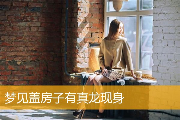 梦见盖房子有真龙现身