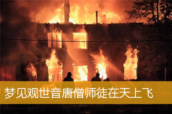 梦见观世音唐僧师徒在天上飞