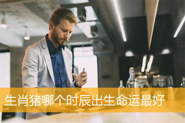 生肖猪哪个时辰出生命运最好