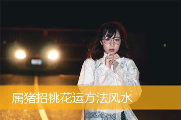 属猪招桃花运方法风水