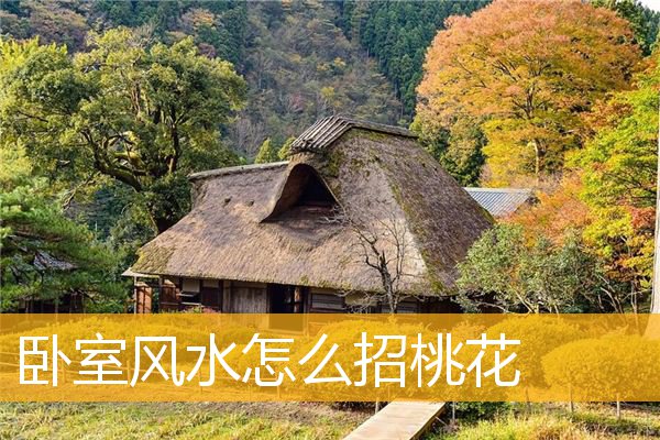 卧室风水怎么招桃花