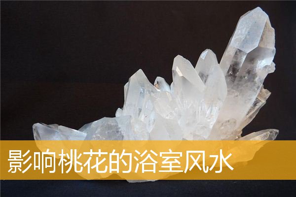 影响桃花的浴室风水