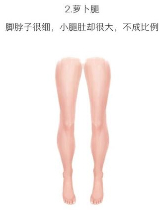 七种腿形,看你是不是天生好命之人