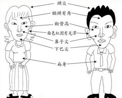 由五行看人的性格特征