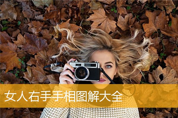 女人右手手相图解大全