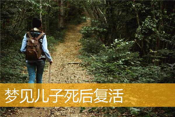 梦见儿子死后复活