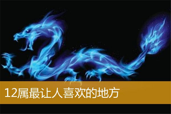 12属最让人喜欢的地方