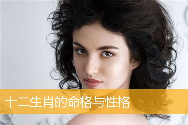 十二生肖的命格与性格