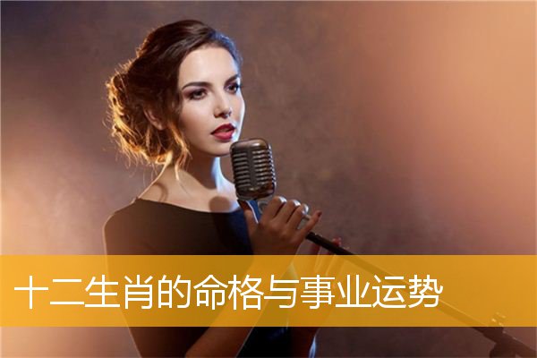 十二生肖的命格与事业运势
